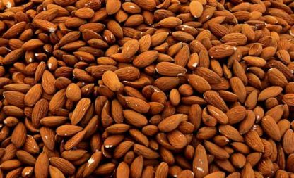 la vitamina B2 Riboflavina abunda en las almendras