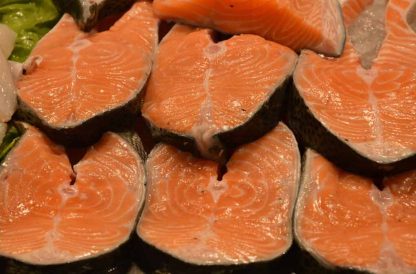 Vitamina B5 en el salmón