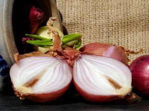 Cebollas secas